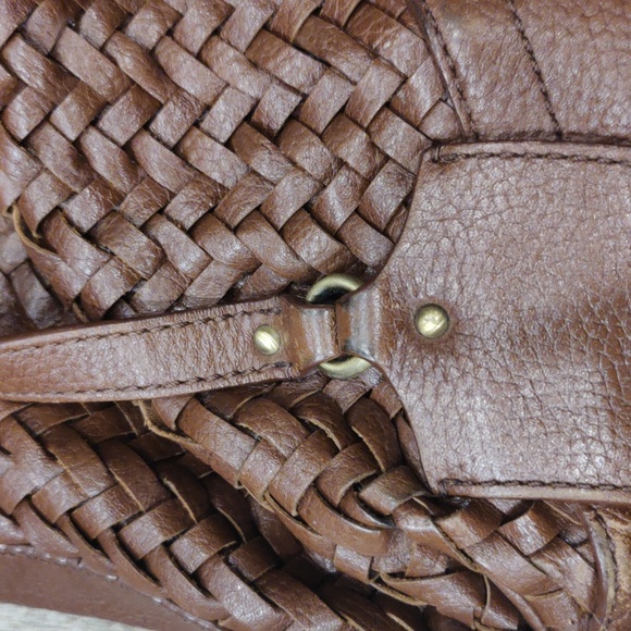 Cole Haan Handbag Leather Woven - Picture 4 of 16